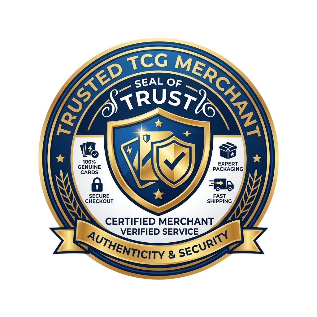 Segel Kepercayaan GetCard TCG — Merchant TCG terverifikasi