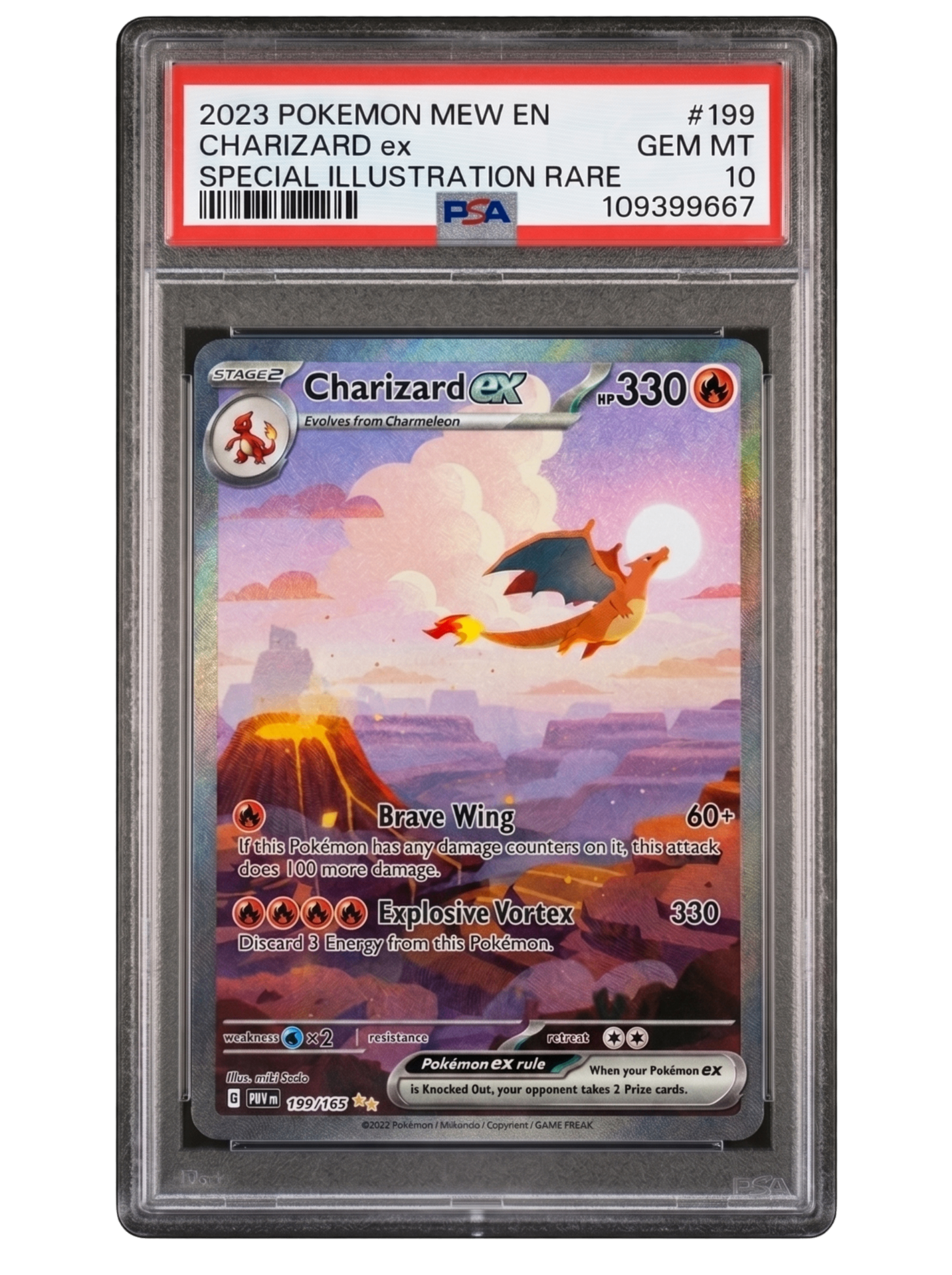 Charizard ex PSA 10
